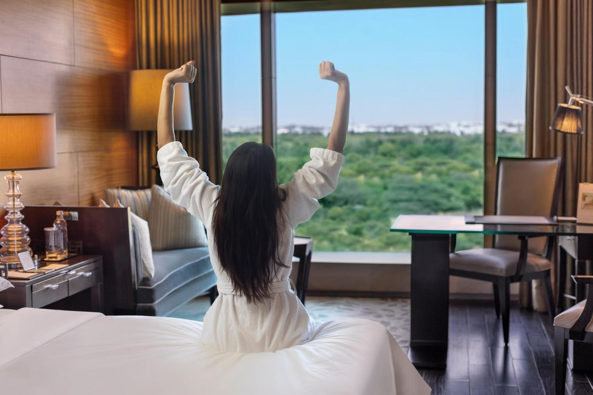 The Leela Ambience Gurugram Hotel & Residences - The Luxury Urban Sanctuary Gurgaon Exteriör bild