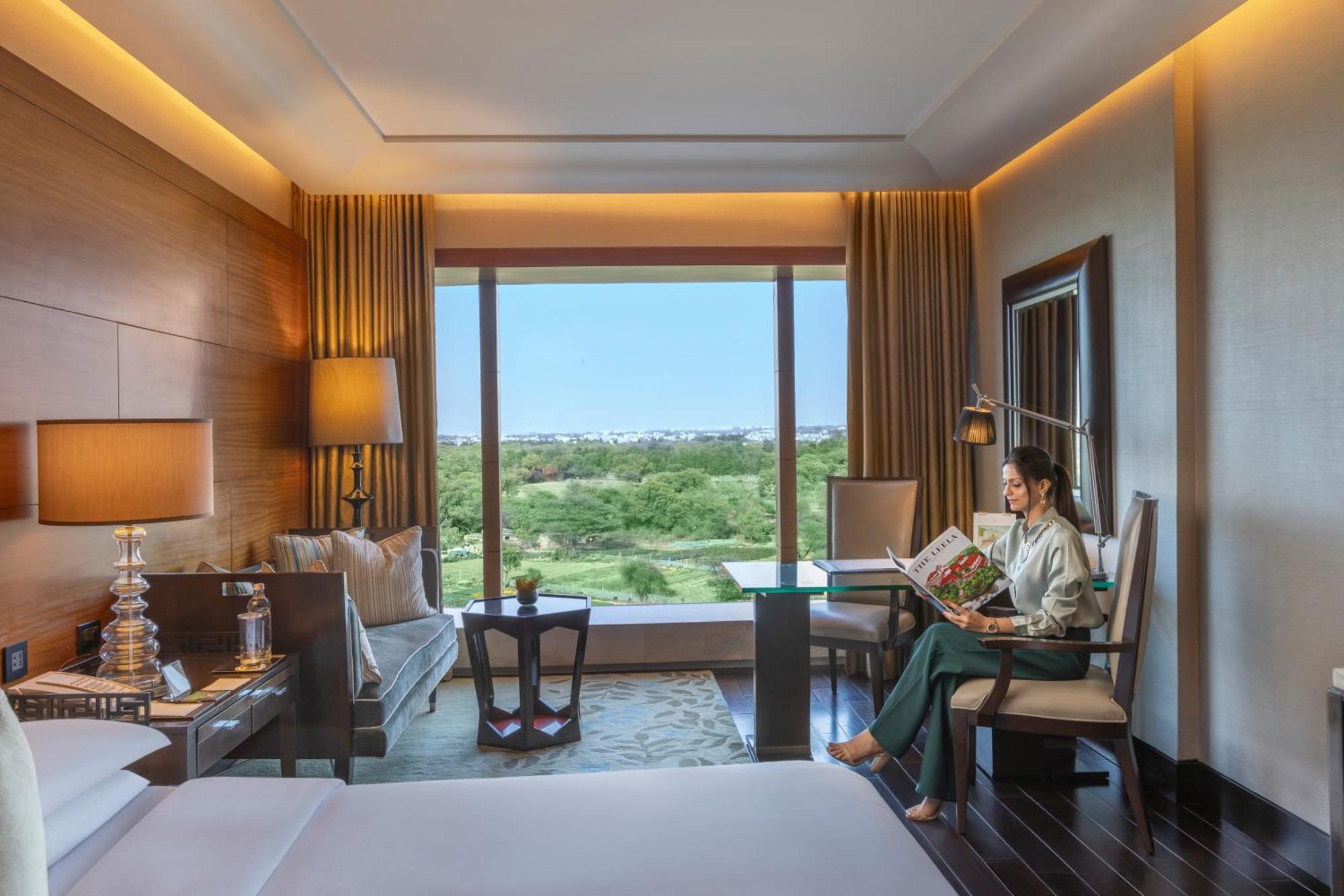 The Leela Ambience Gurugram Hotel & Residences - The Luxury Urban Sanctuary Gurgaon Exteriör bild